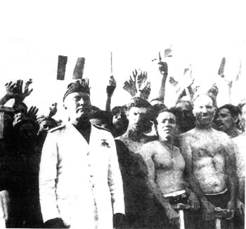 Mussolini a Grottacalda, 14.8.1937