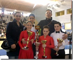 I maestri Lo Presti con le coppie Ferrigno e Biondo - Castoro