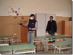 Le operazioni di disinfezione