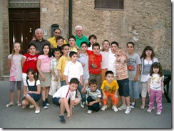 I partecipanti al torneo di scacchi