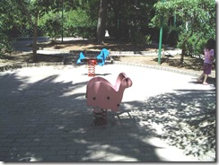 I giochi di recente installati a Villa Sant'Elena