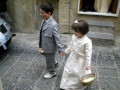 I pagetti della sposa Angela e Attilio