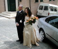 La sposa con il padre 