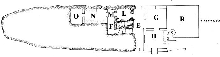 Piantina 3, il secondo piano