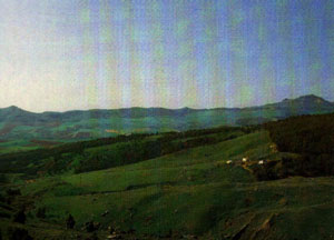 Panorama con vista di Aidone